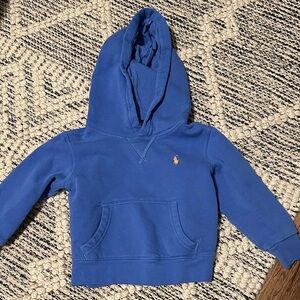 Polo by Ralph Lauren Kids Hoodie in Blue with Logo